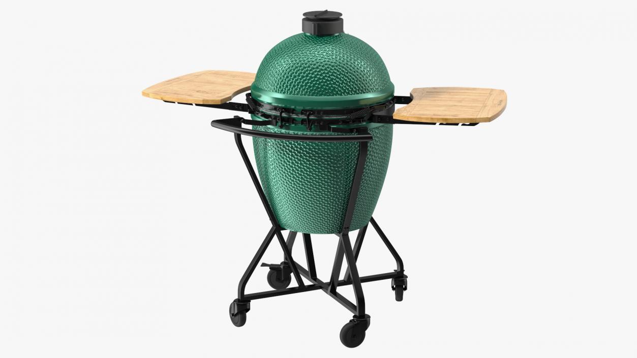 3D model Big Green Egg BBQ Grill Closed