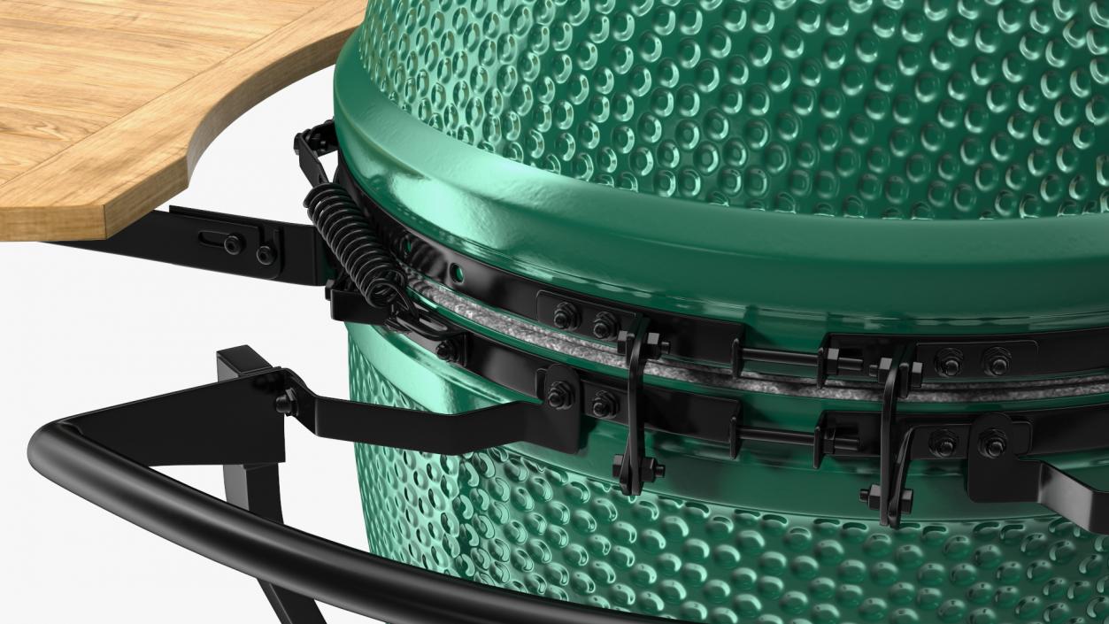 3D model Big Green Egg BBQ Grill Closed