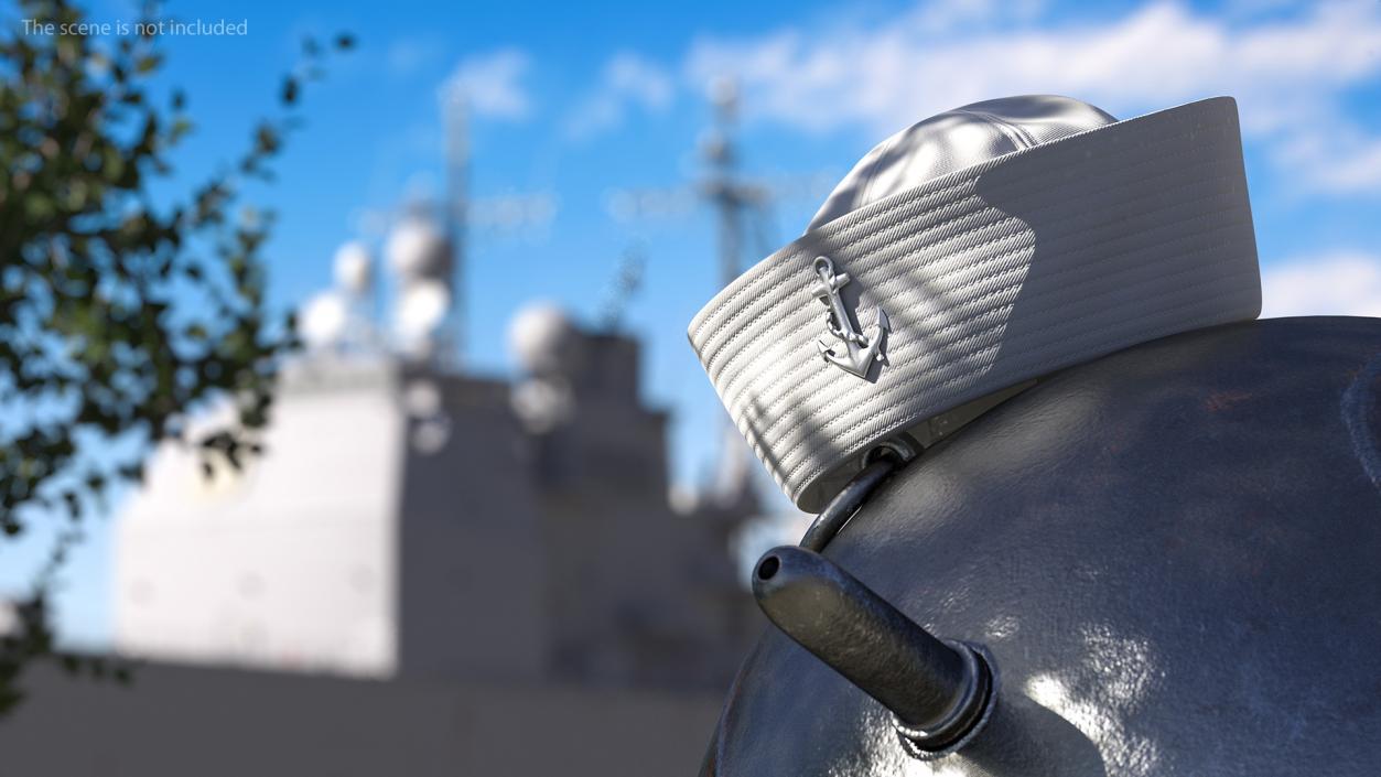 3D model Sailor Hat