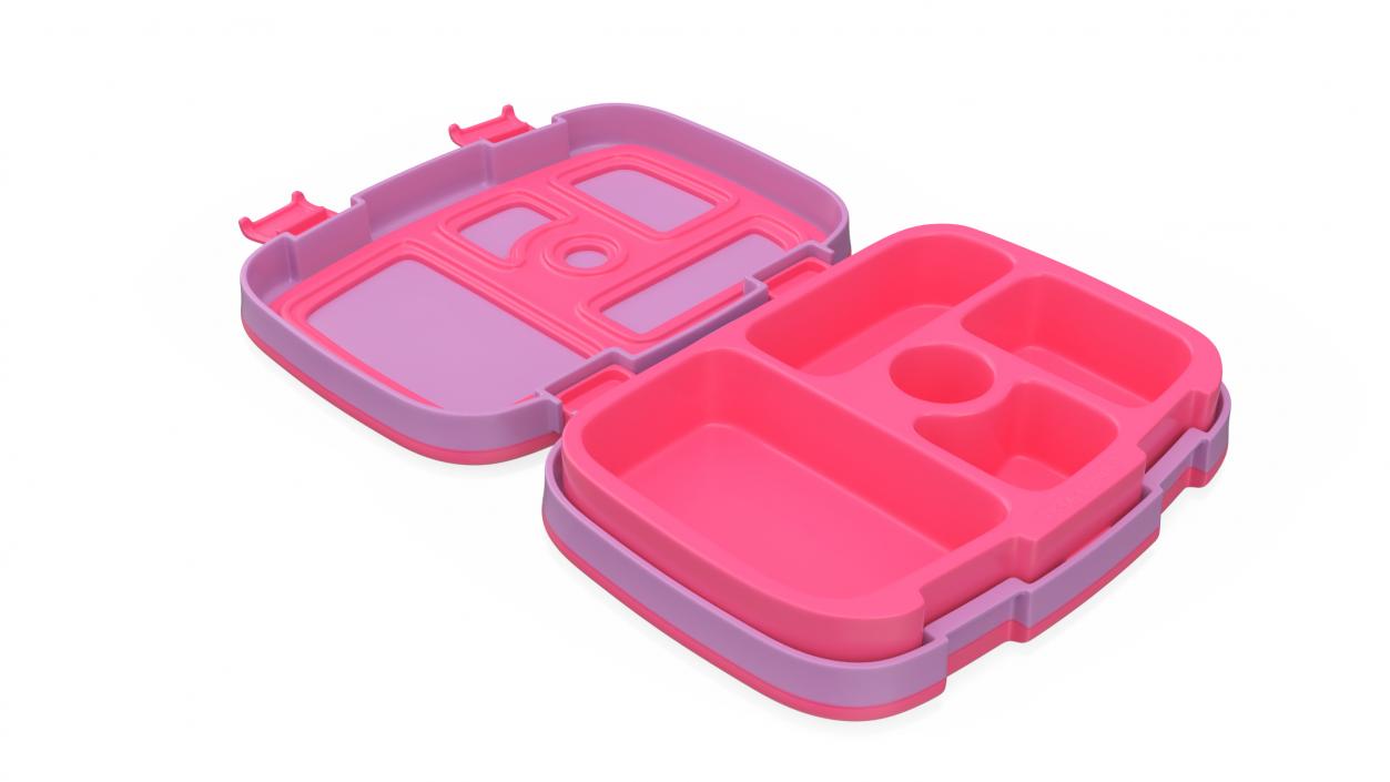 3D Lunch Box Bentgo Kids Open Pink