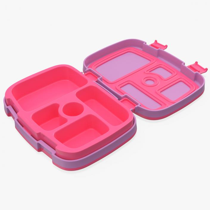 3D Lunch Box Bentgo Kids Open Pink