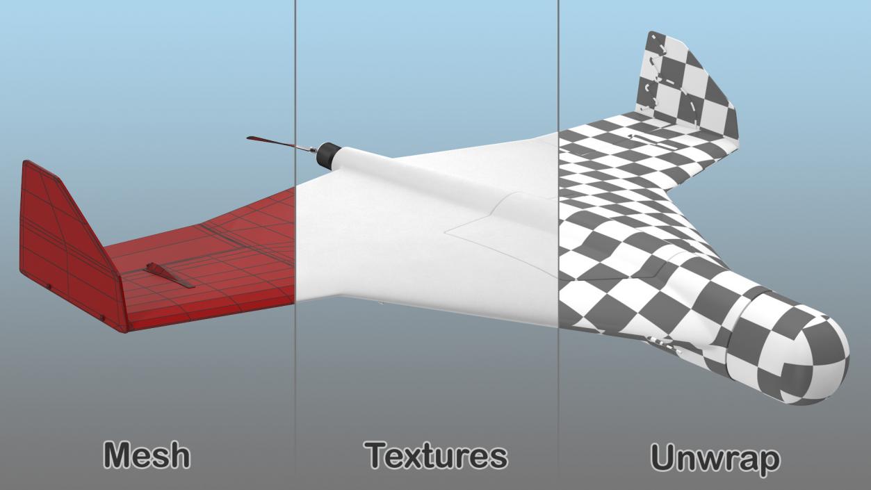 Kalashnikov Kamikaze Drone KUB-BLA 3D model