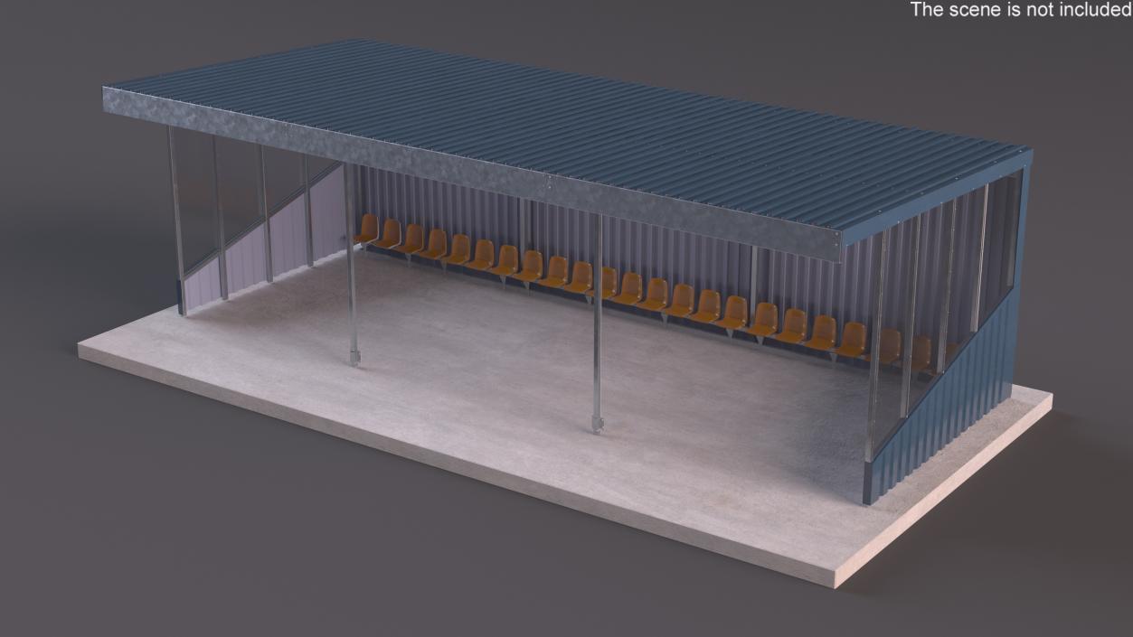 3D Shed for Agricultural Machinery