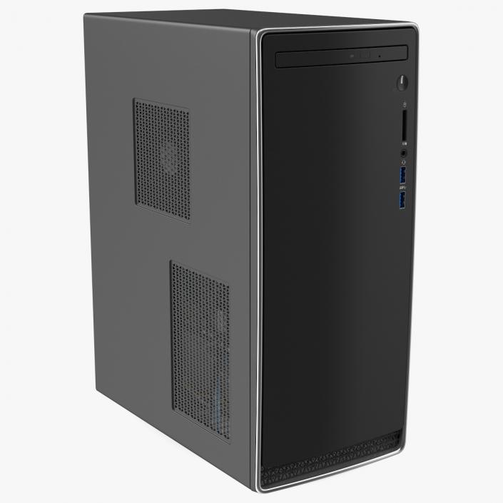 3D Minitower Desktop PC Generic model