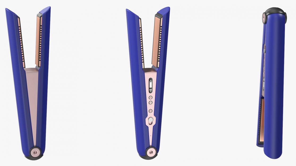 3D Hair Straightener Dyson Corrale Blue