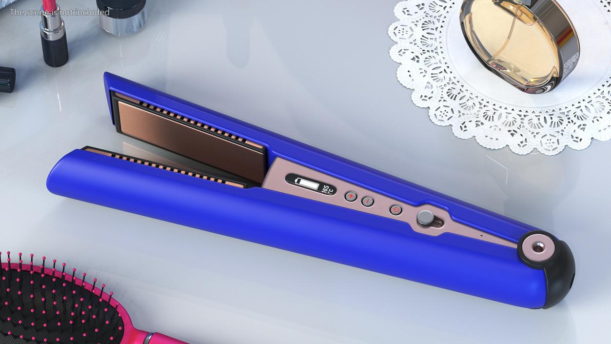 3D Hair Straightener Dyson Corrale Blue