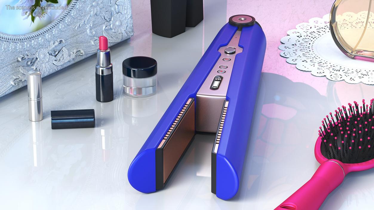 3D Hair Straightener Dyson Corrale Blue