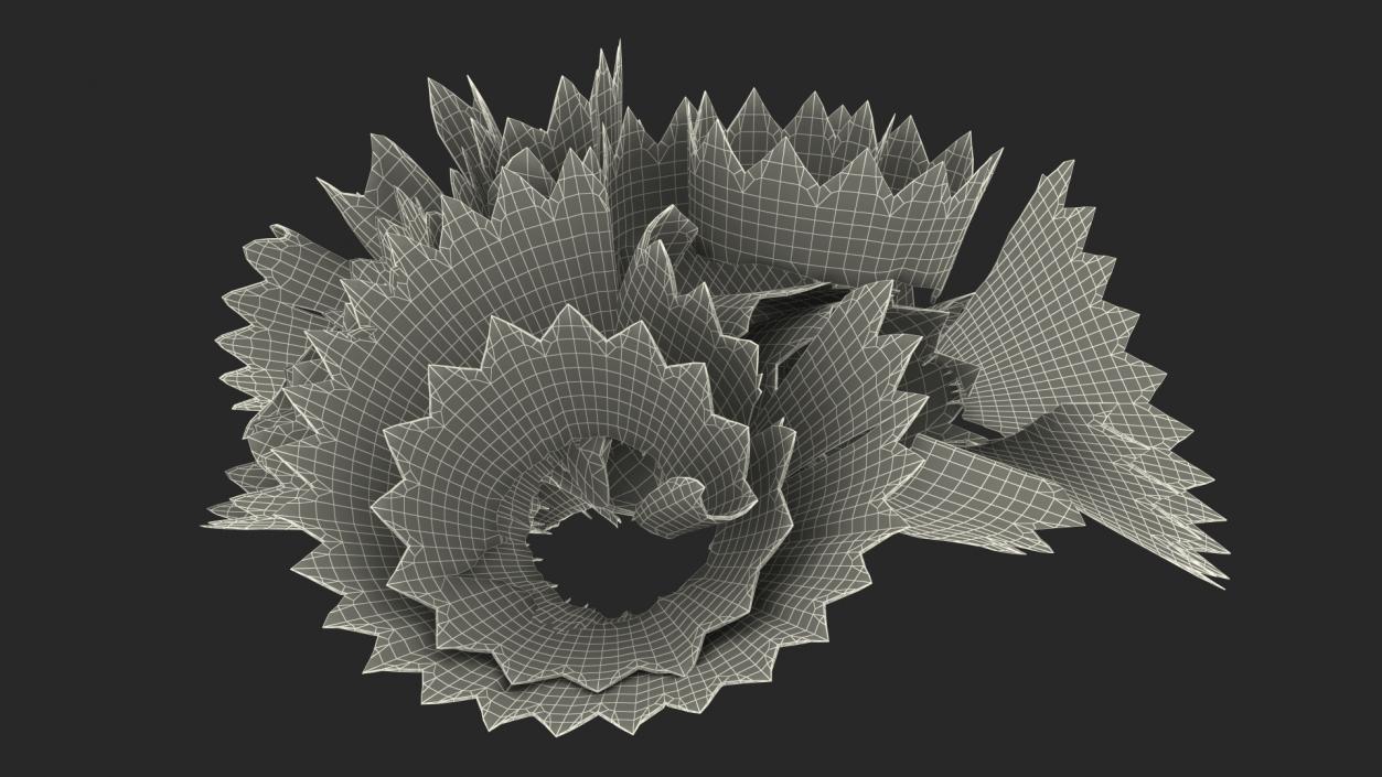 3D Heap of Pencil Shavings model