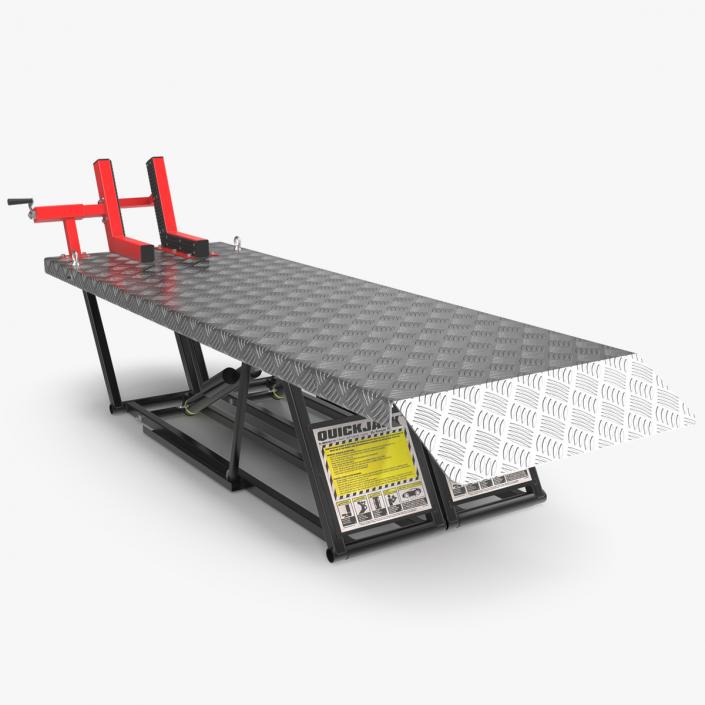 3D QuickJack Portable Lift model