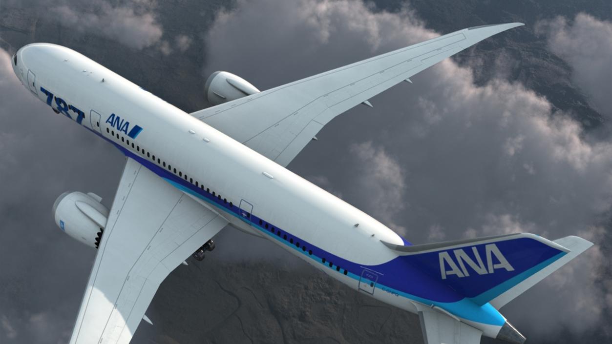 Boeing 787-8 Dreamliner ANA Livery 3D model