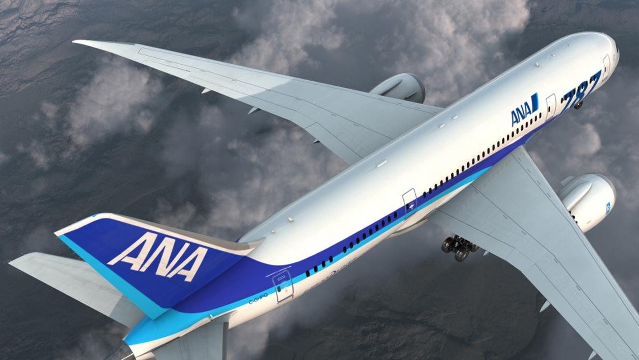 Boeing 787-8 Dreamliner ANA Livery 3D model