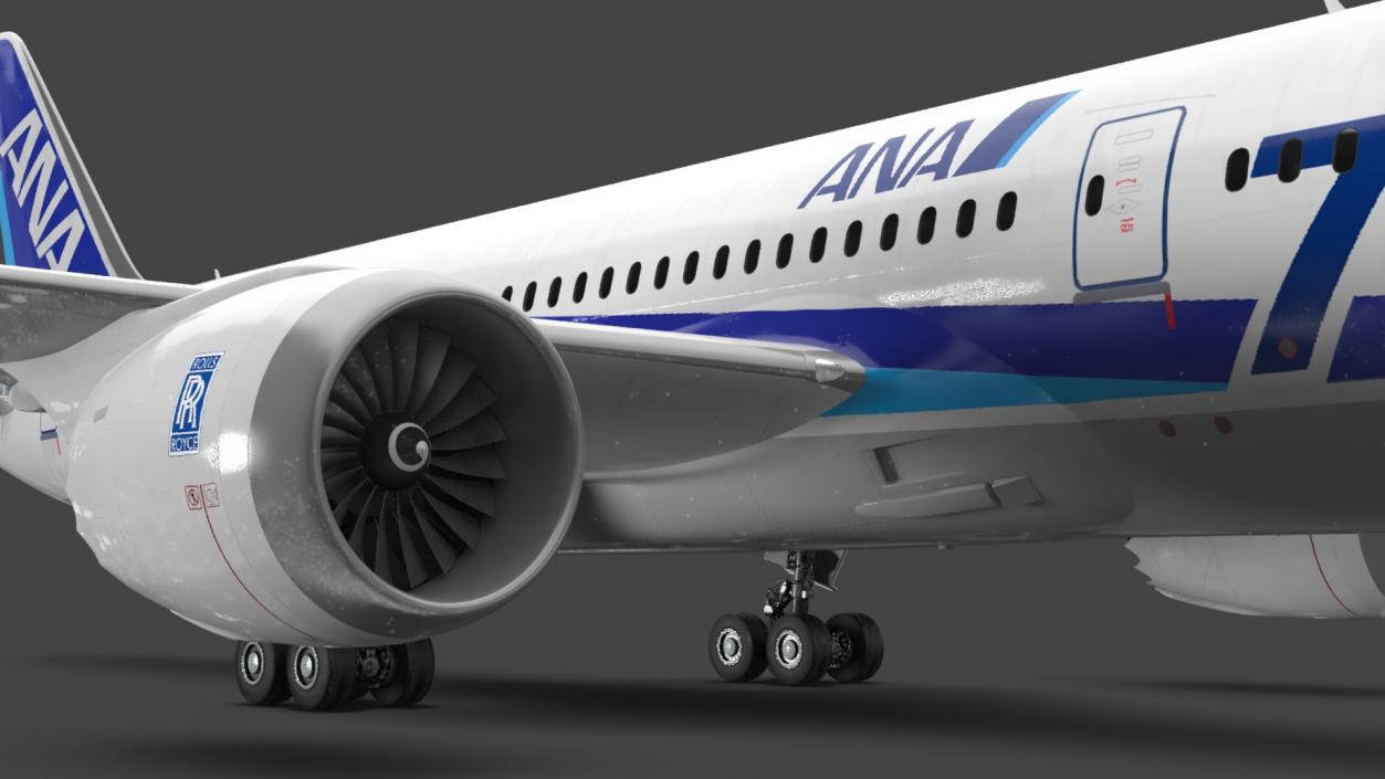 Boeing 787-8 Dreamliner ANA Livery 3D model