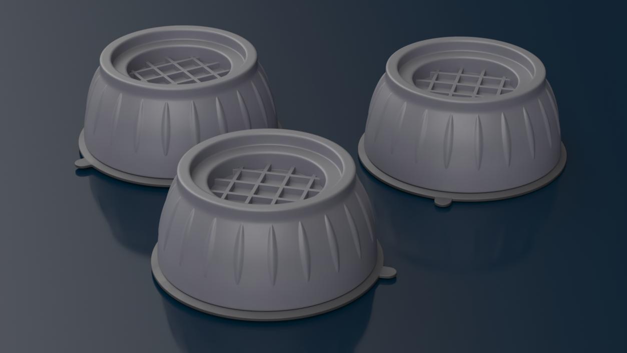 Washing Machine Foot Pad 3D model