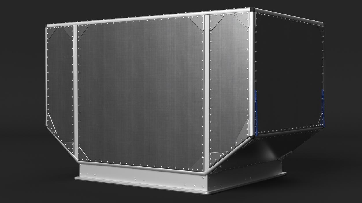 3D Lower Deck Airport Container model