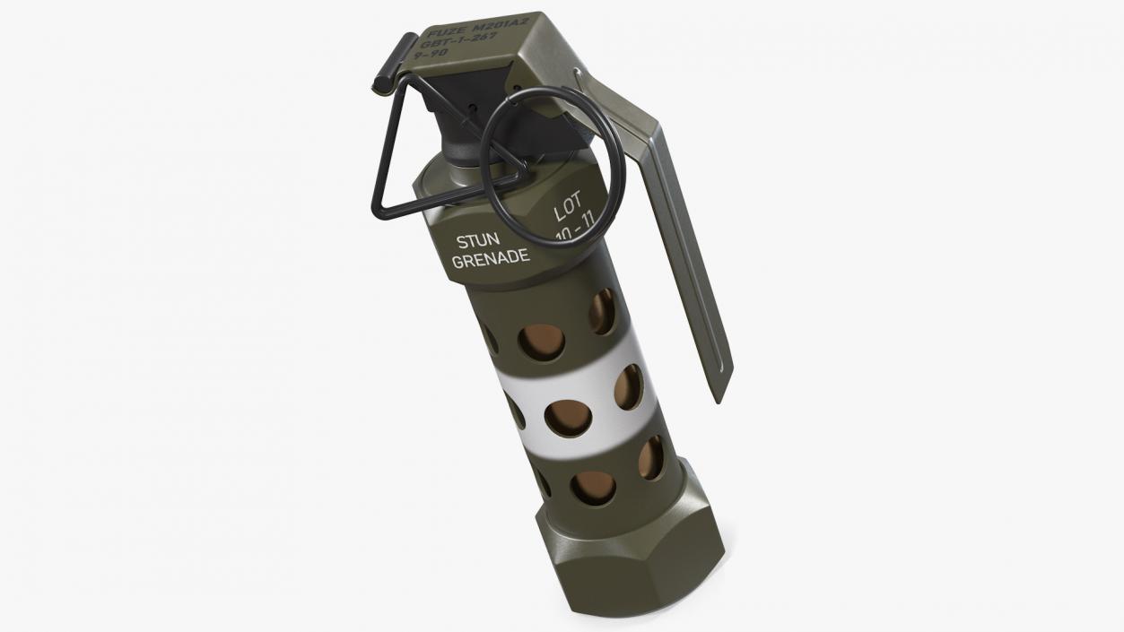 3D M84 Stun Grenade