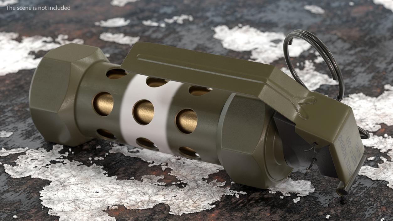 3D M84 Stun Grenade