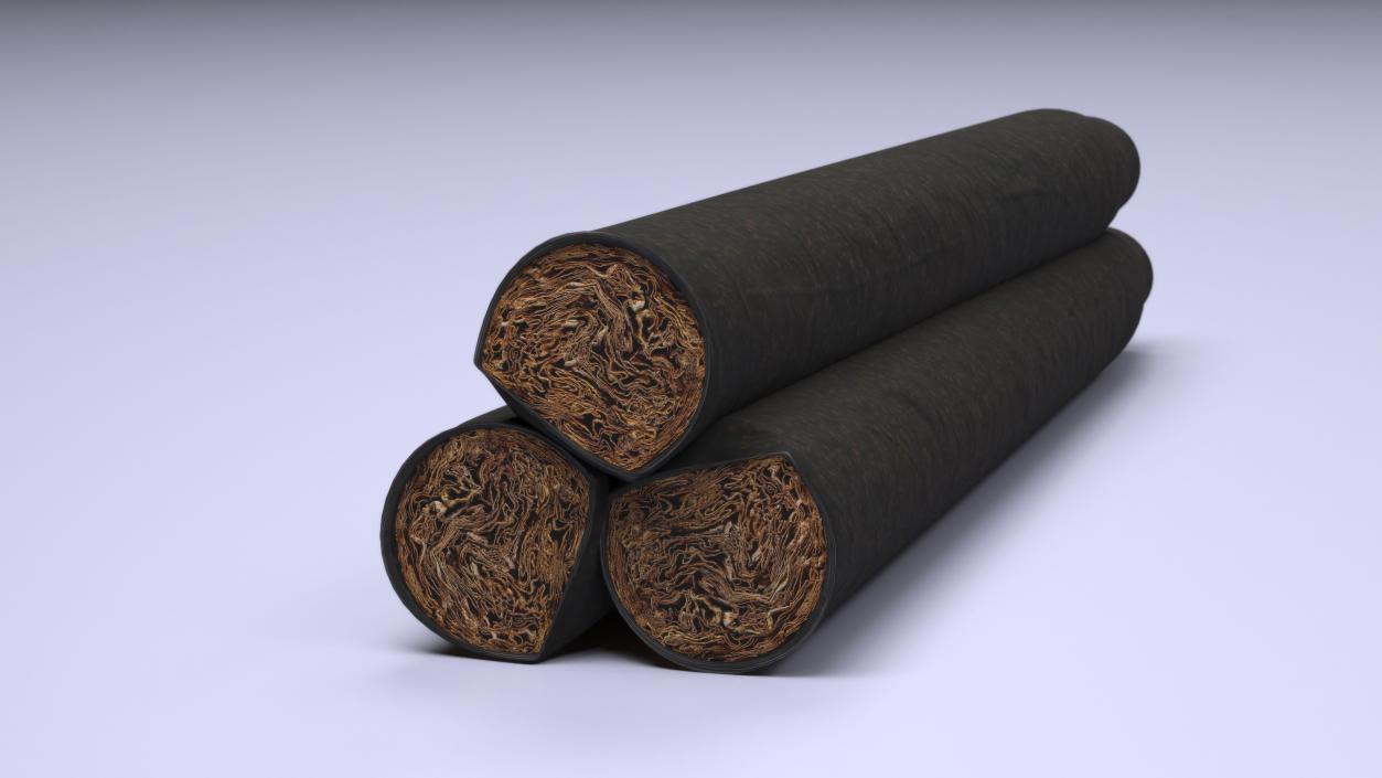 3D model Black Cigarillo