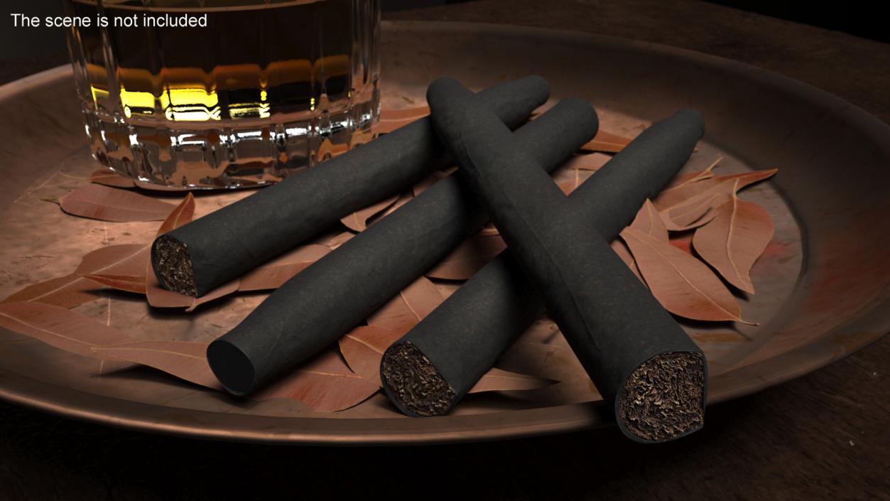 3D model Black Cigarillo