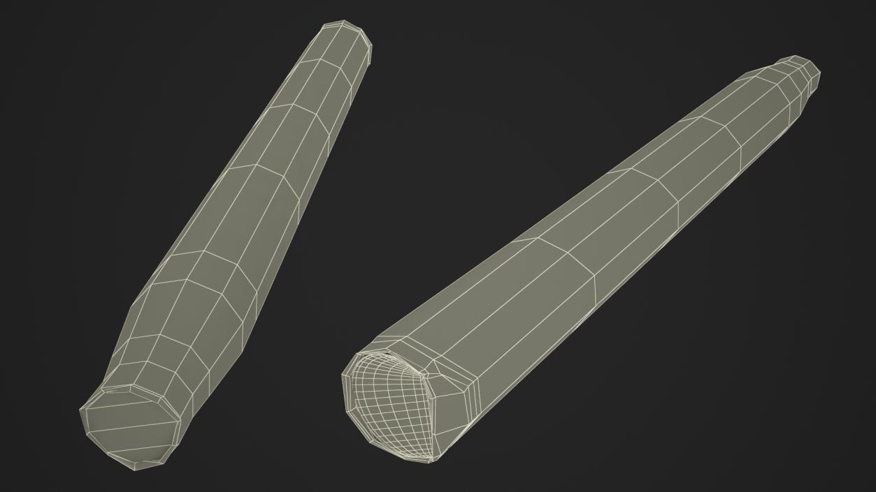 3D model Black Cigarillo