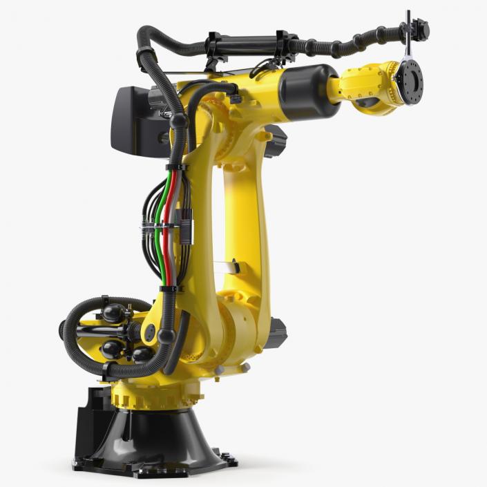 Ultra Robotic Arm Yellow 3D model