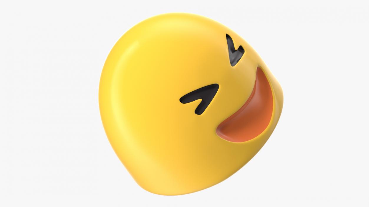 3D ROFL Android Emoji model