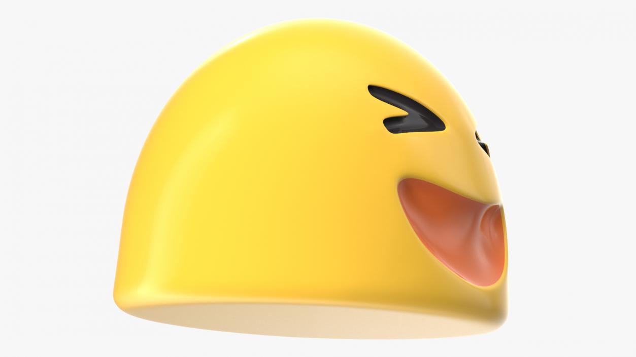 3D ROFL Android Emoji model