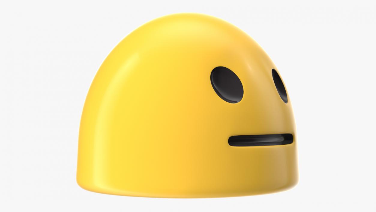 3D Neutral Face Android Emoji