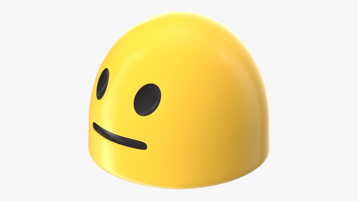 3D Neutral Face Android Emoji