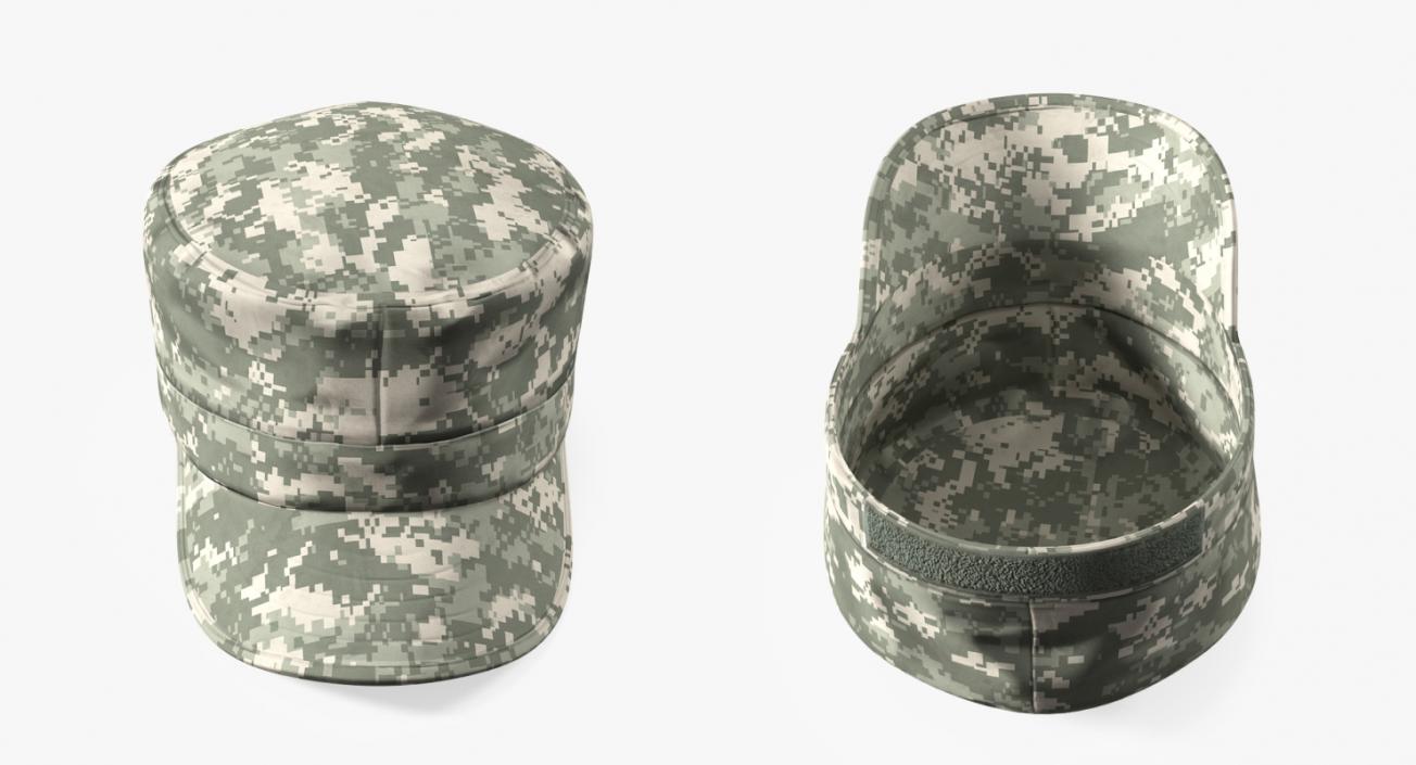 3D US Army ACU Digital Hat model