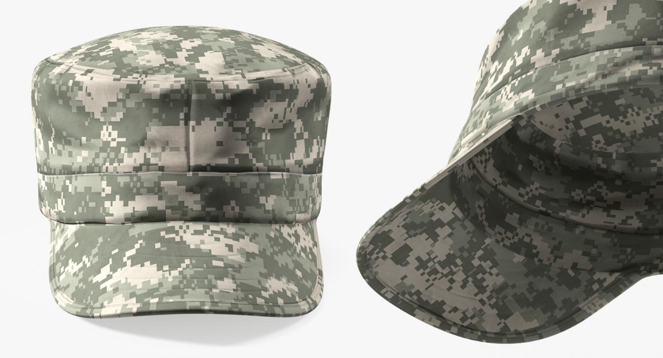 3D US Army ACU Digital Hat model