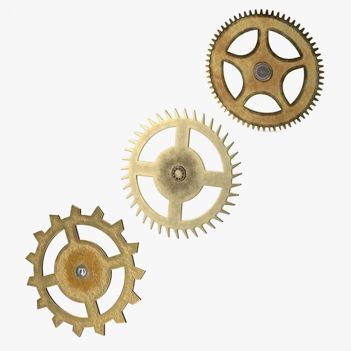 Clock Mechanisms Collection 4 3D model