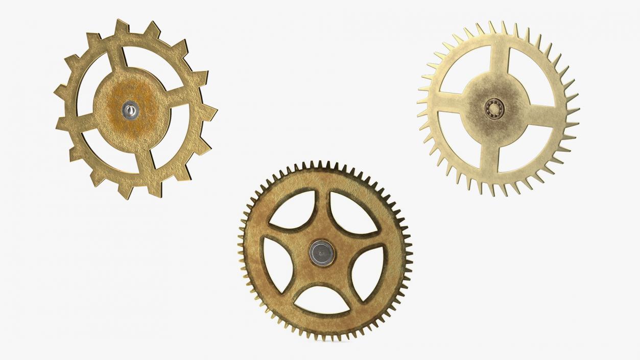 Clock Mechanisms Collection 4 3D model