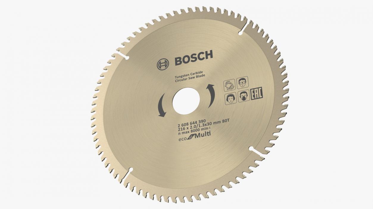 3D model Multi Material Circular Blade Bosch