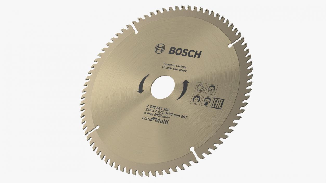 3D model Multi Material Circular Blade Bosch