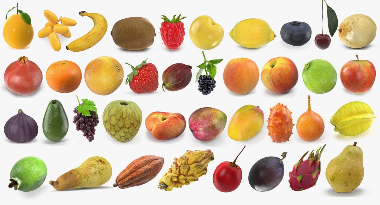 3D model Fruits Collection 11