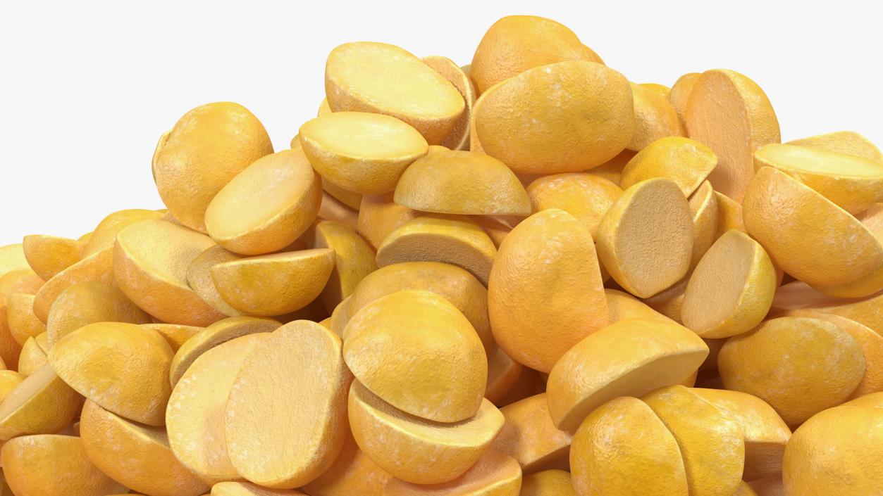 3D model Split Mung Bean Pile