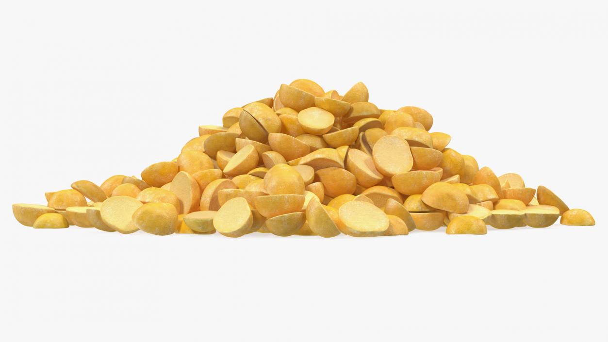 3D model Split Mung Bean Pile