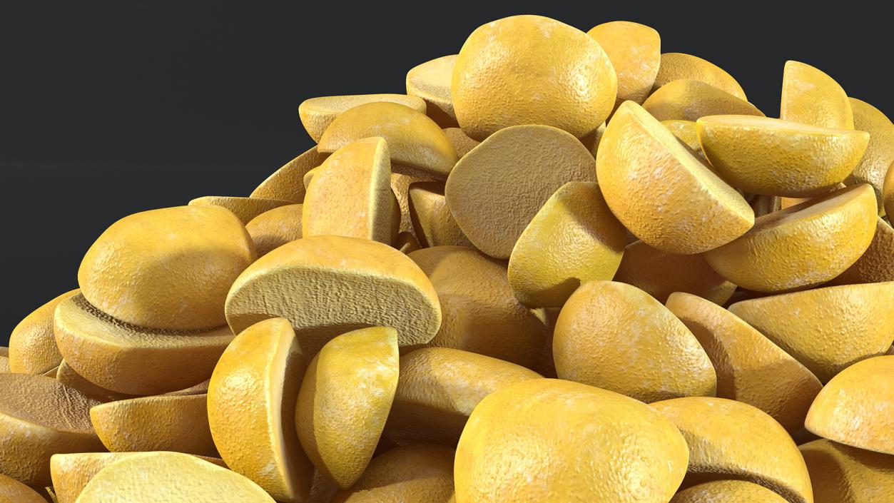 3D model Split Mung Bean Pile