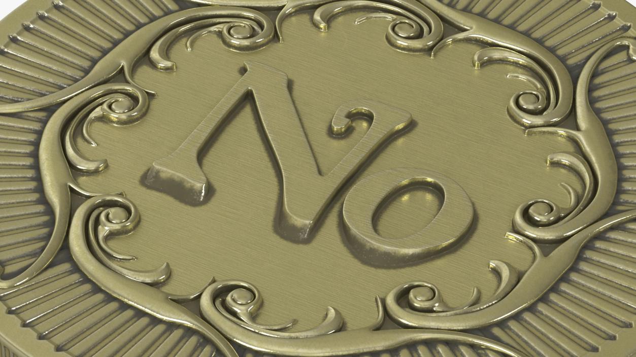 3D Decision Making Coin Yes No Bronze 2