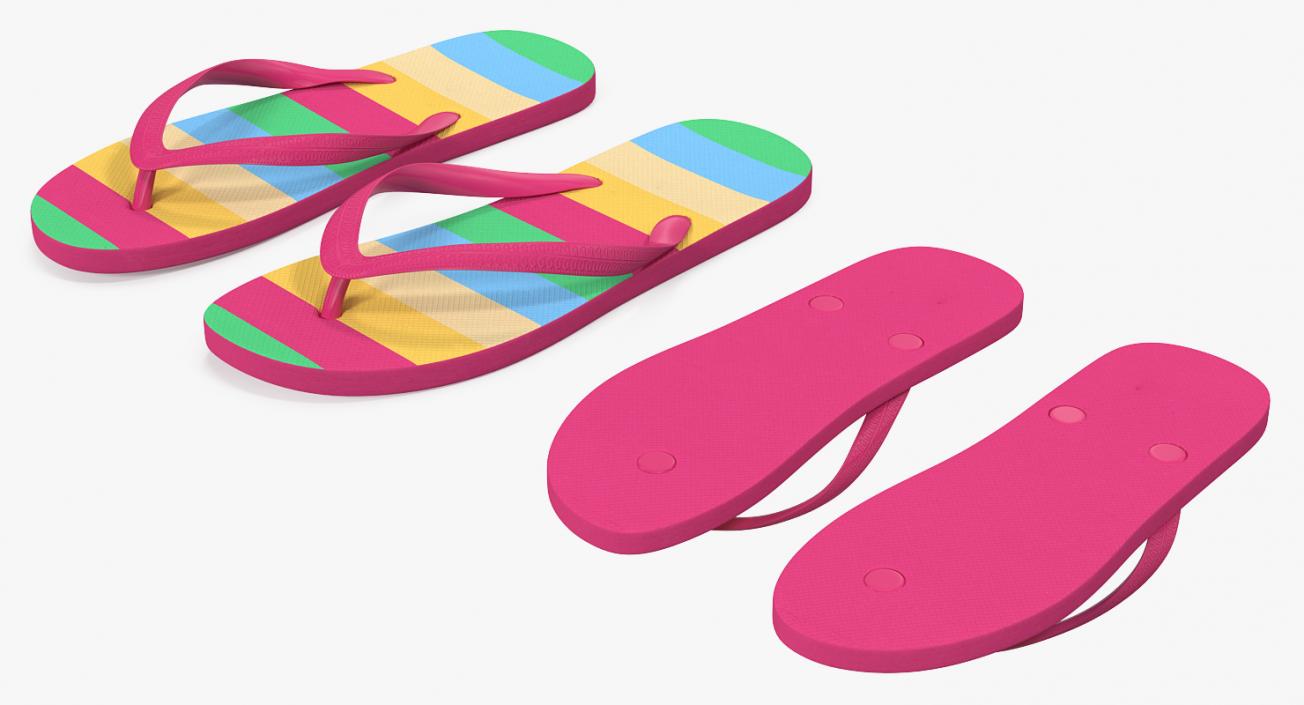 3D model Sandals Collection 2