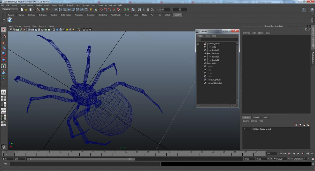 Widow Spider 3D