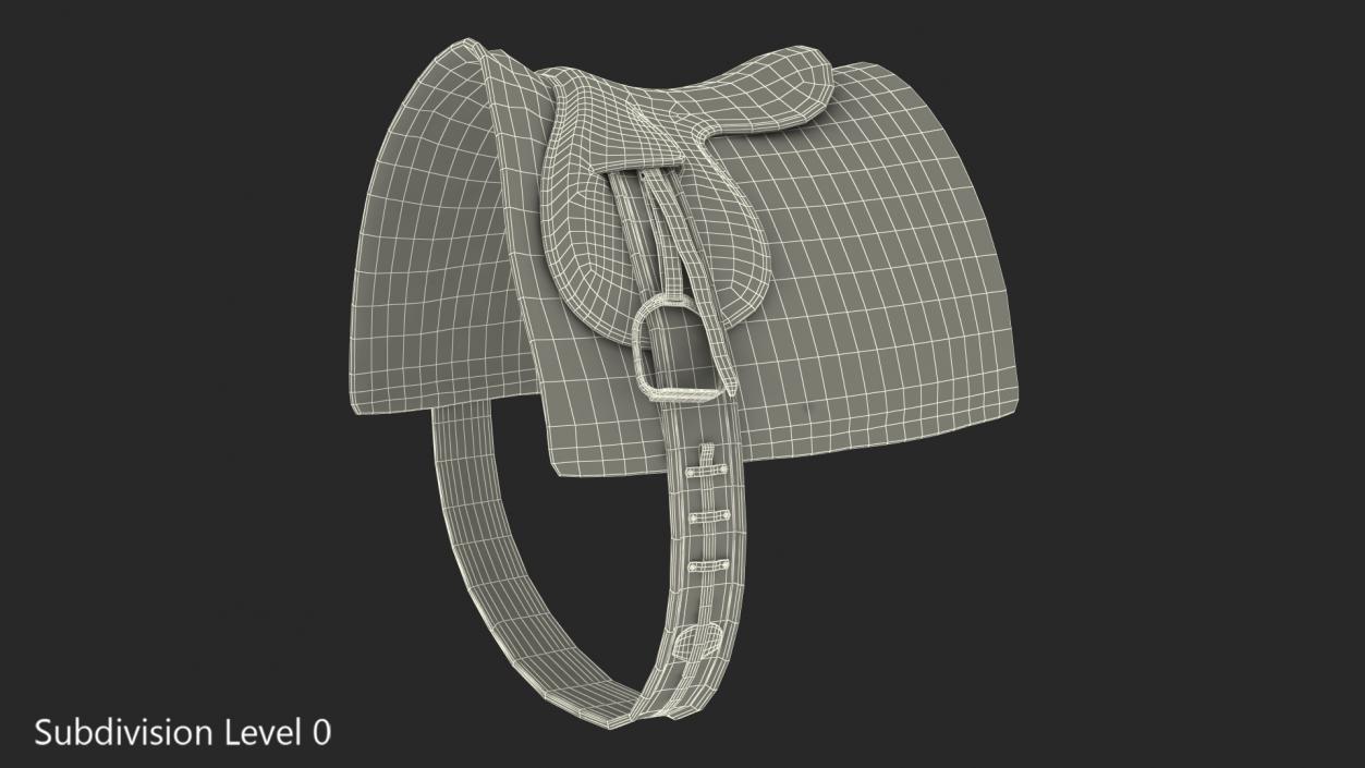 3D Racehorse Saddle