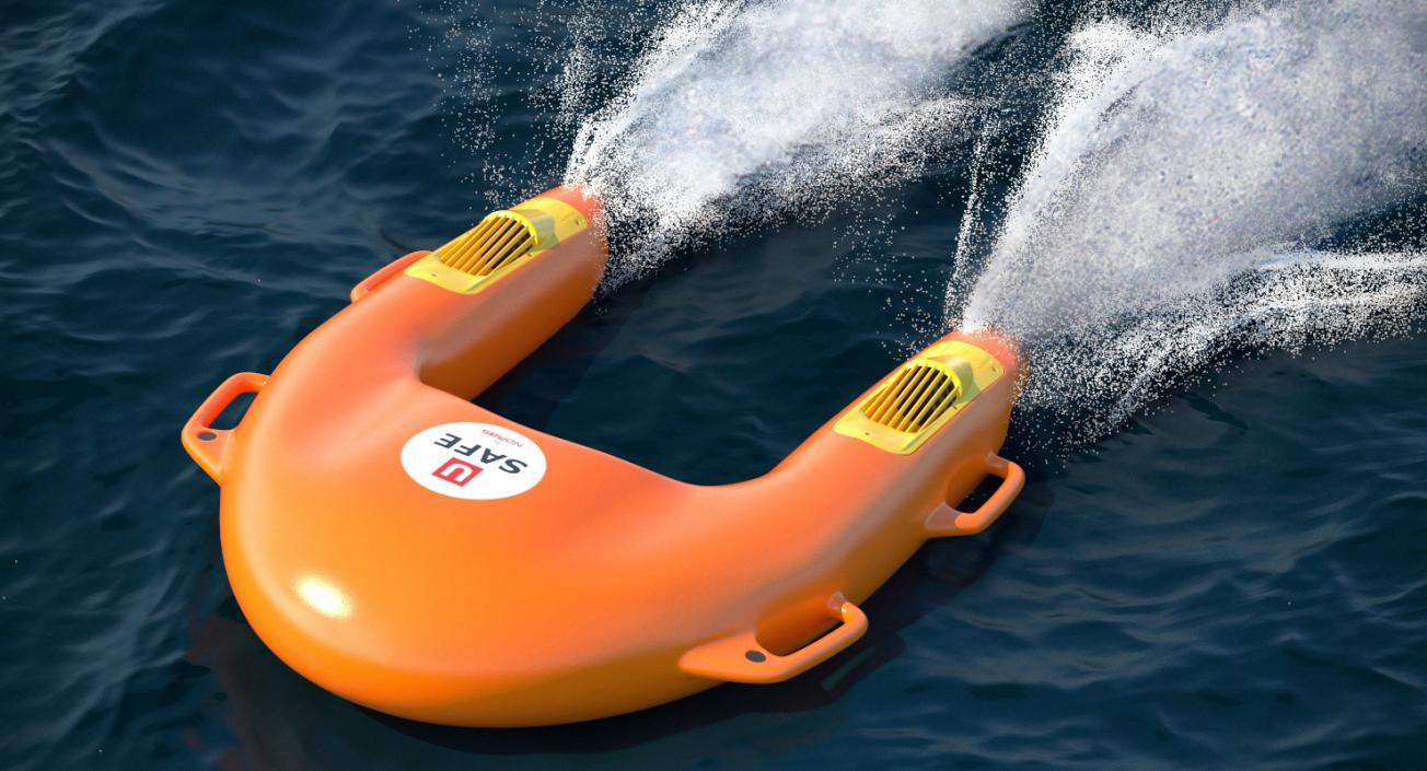 Motorised Life Buoy Noras U Safe 3D