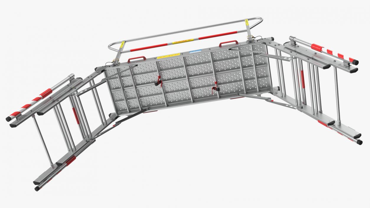 Rescue Platform with Stairs 2 3D model