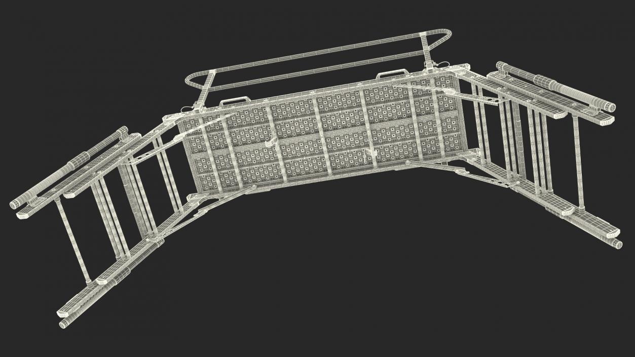 Rescue Platform with Stairs 2 3D model