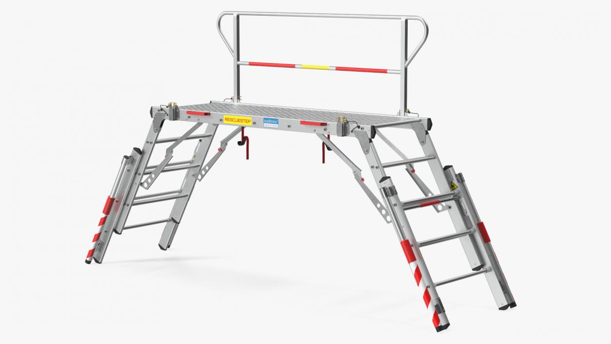 Rescue Platform with Stairs 2 3D model