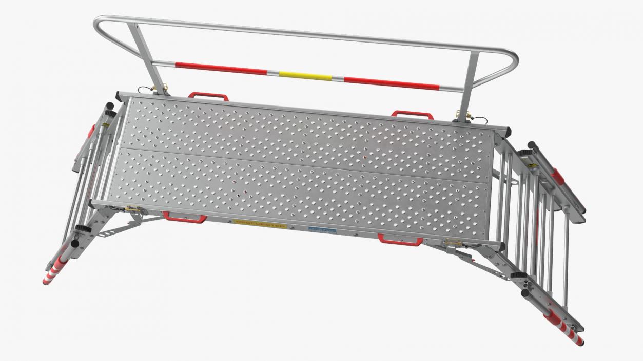 Rescue Platform with Stairs 2 3D model