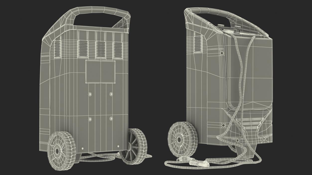 Professional Automotive Battery Charging System 3D