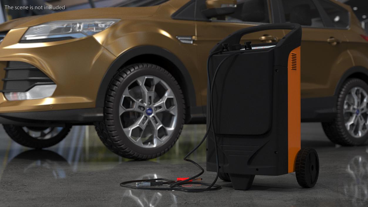 Professional Automotive Battery Charging System 3D