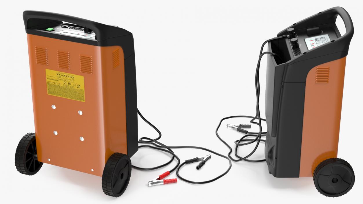 Professional Automotive Battery Charging System 3D